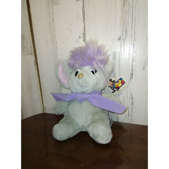 Vintage Disney Store The Rescuers Bianca Mouse Plush w/ Original Tags - Picture 1 of 9